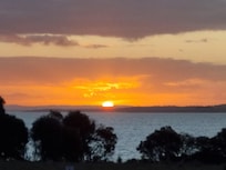 Sunset from the balcony