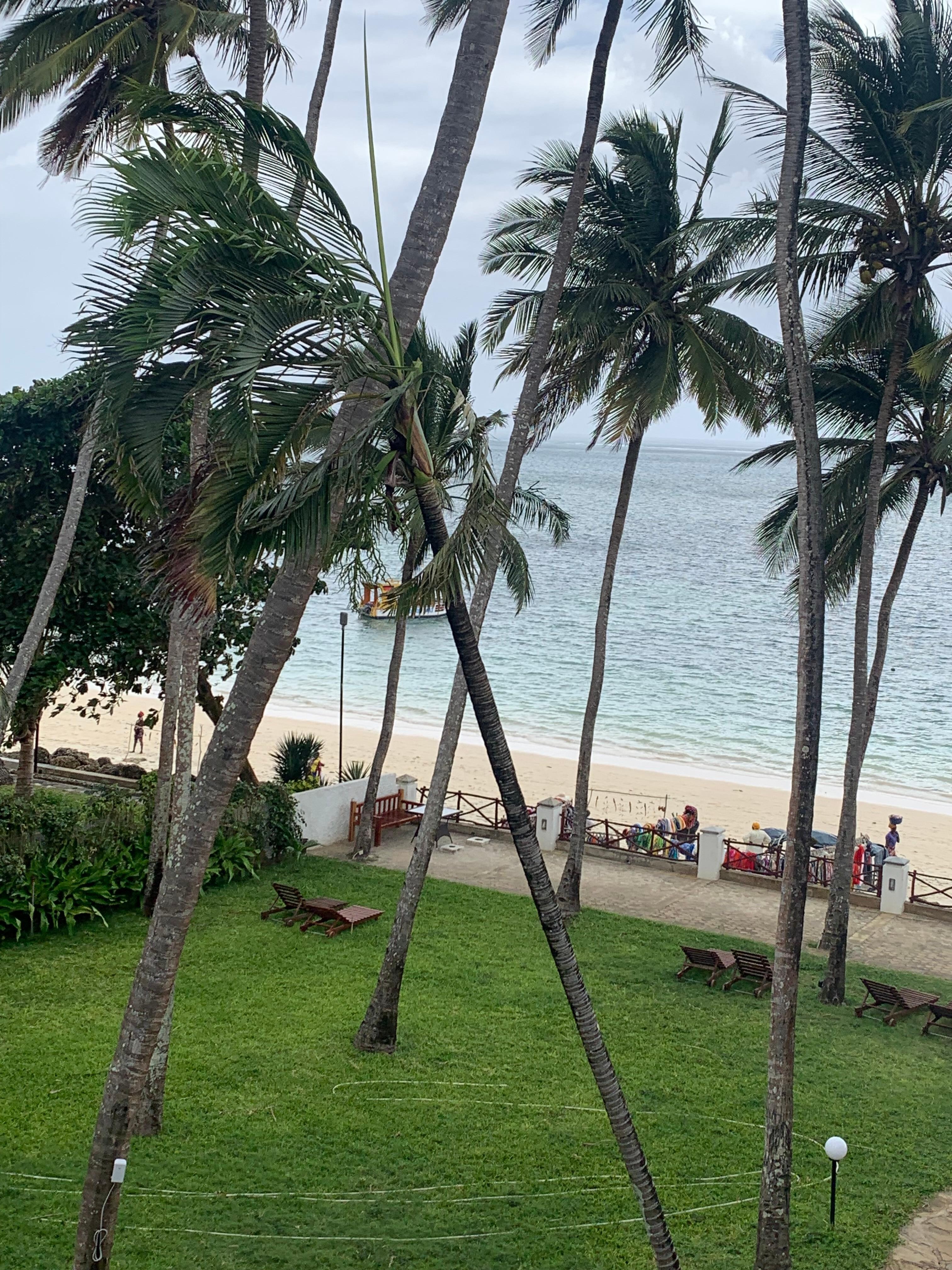 View from room balcony
