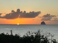 Vue de notre balcon.
