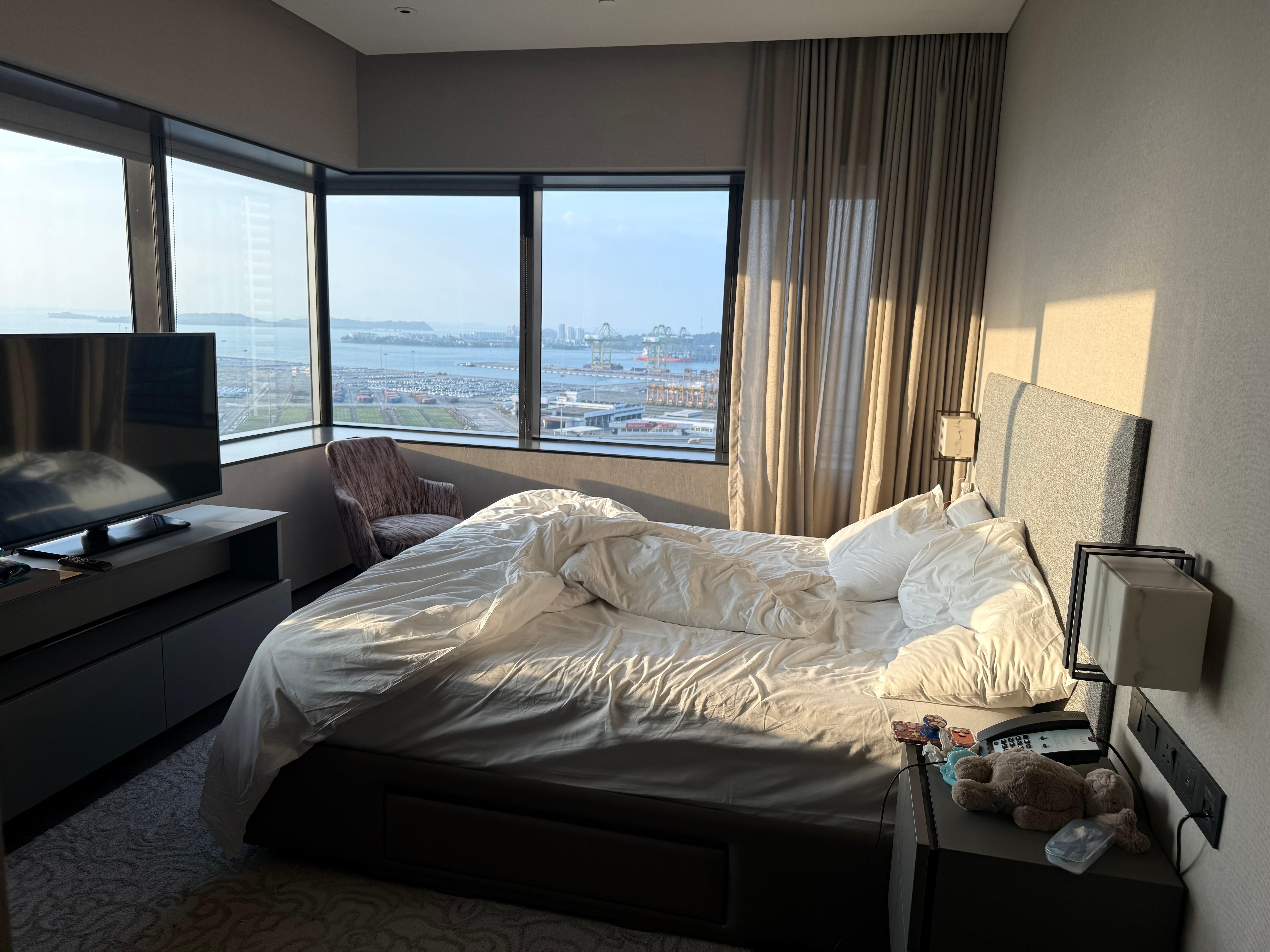 Master bedroom with in room bathroom 