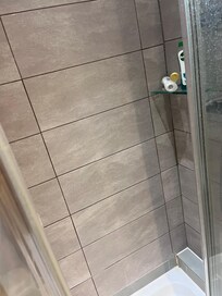 We didn’t use the shower as wasn’t clean