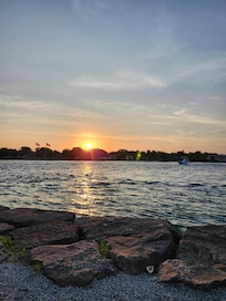 Beautiful sunset to watch near hotel