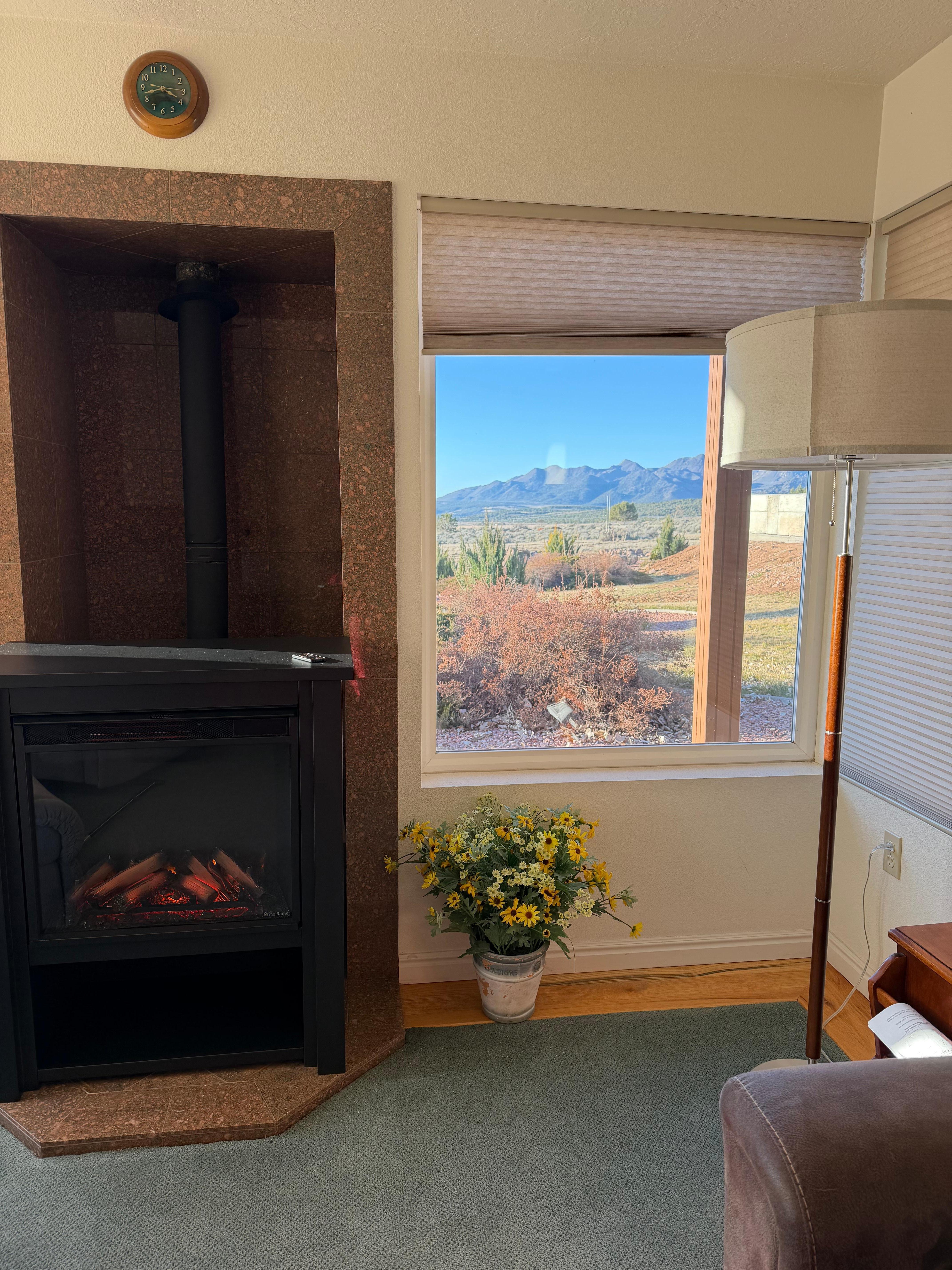 Views from every seat in the living room 