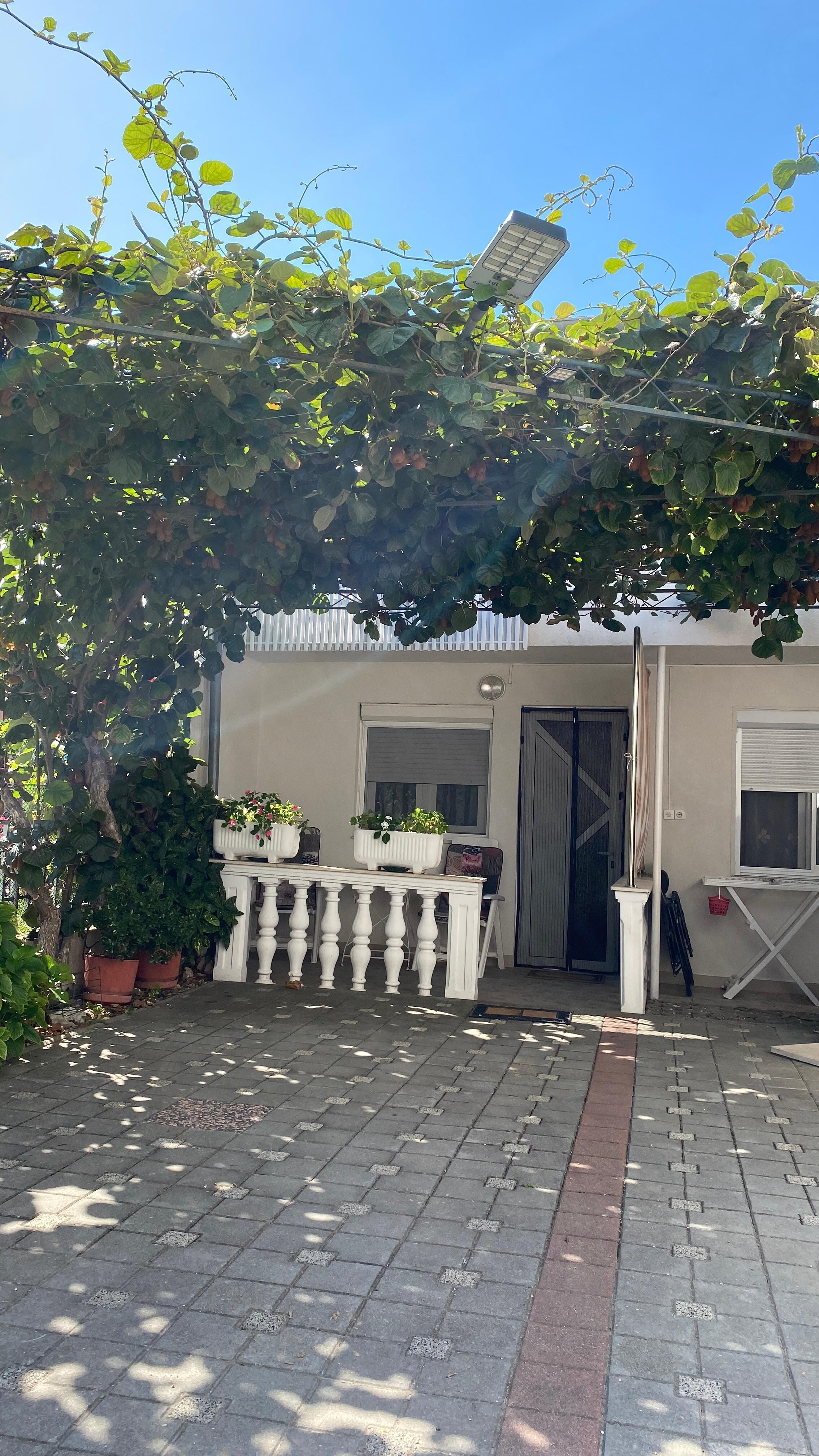 Auf der Terrasse hat man genug Privatsphäre 