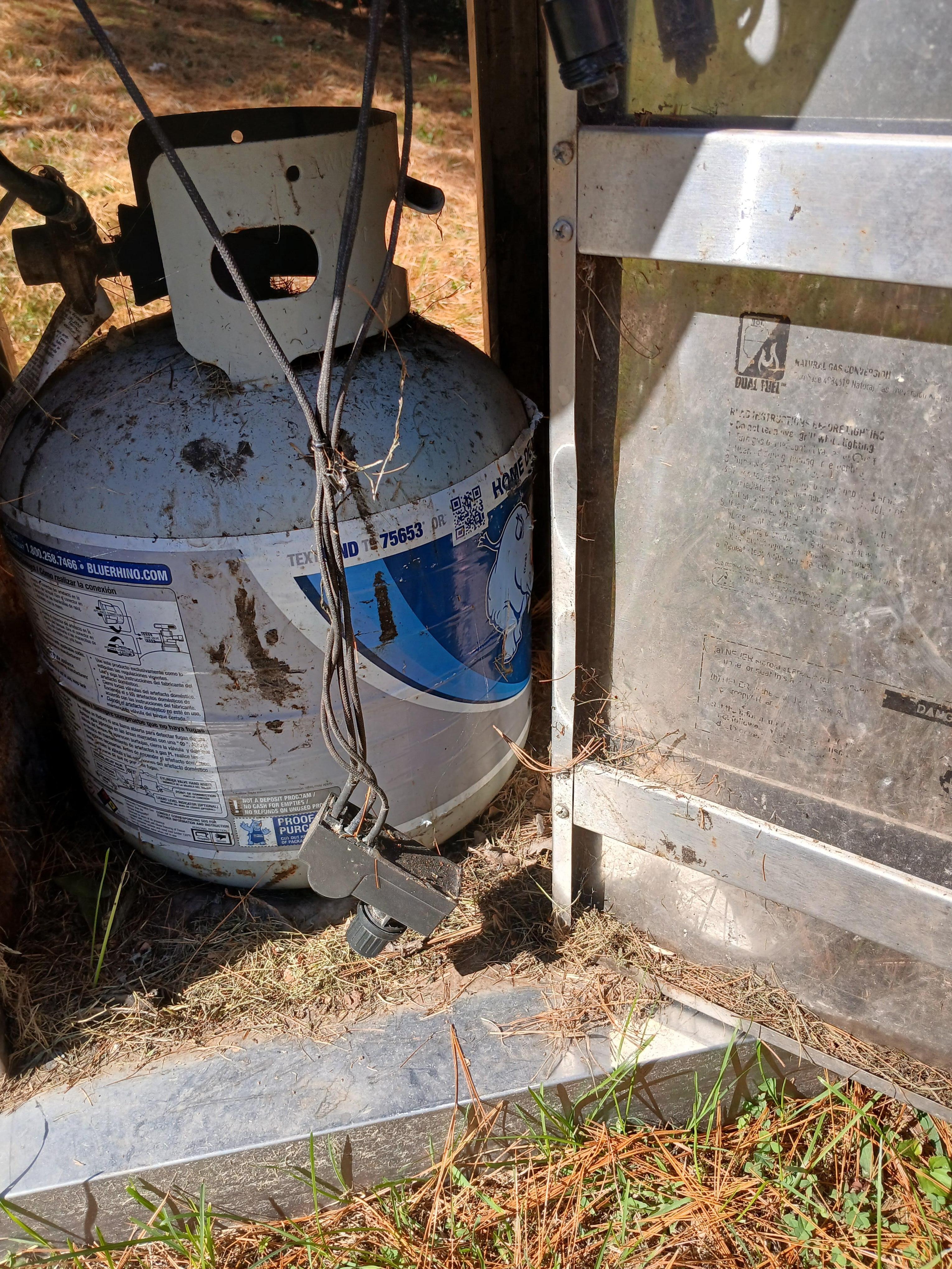 Grill not hooked up correct 