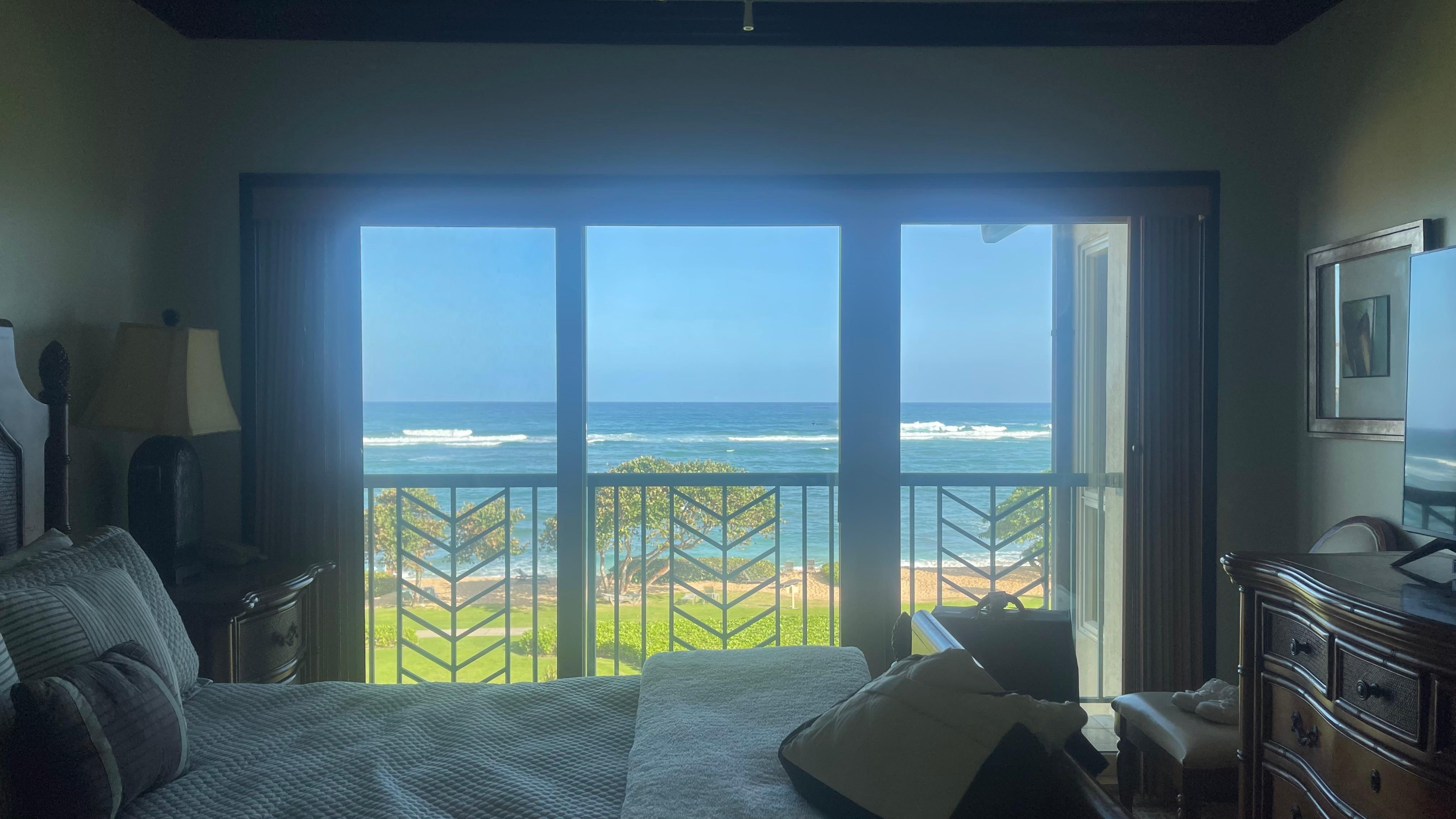 Ocean view from one of thebedeooms