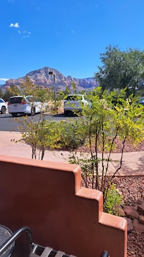 Back patio of our unit
