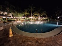 Pool at night