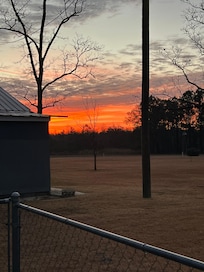 Sunrise from the back porch
