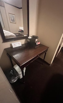 Wear and tear, including paint rubbed off on furniture