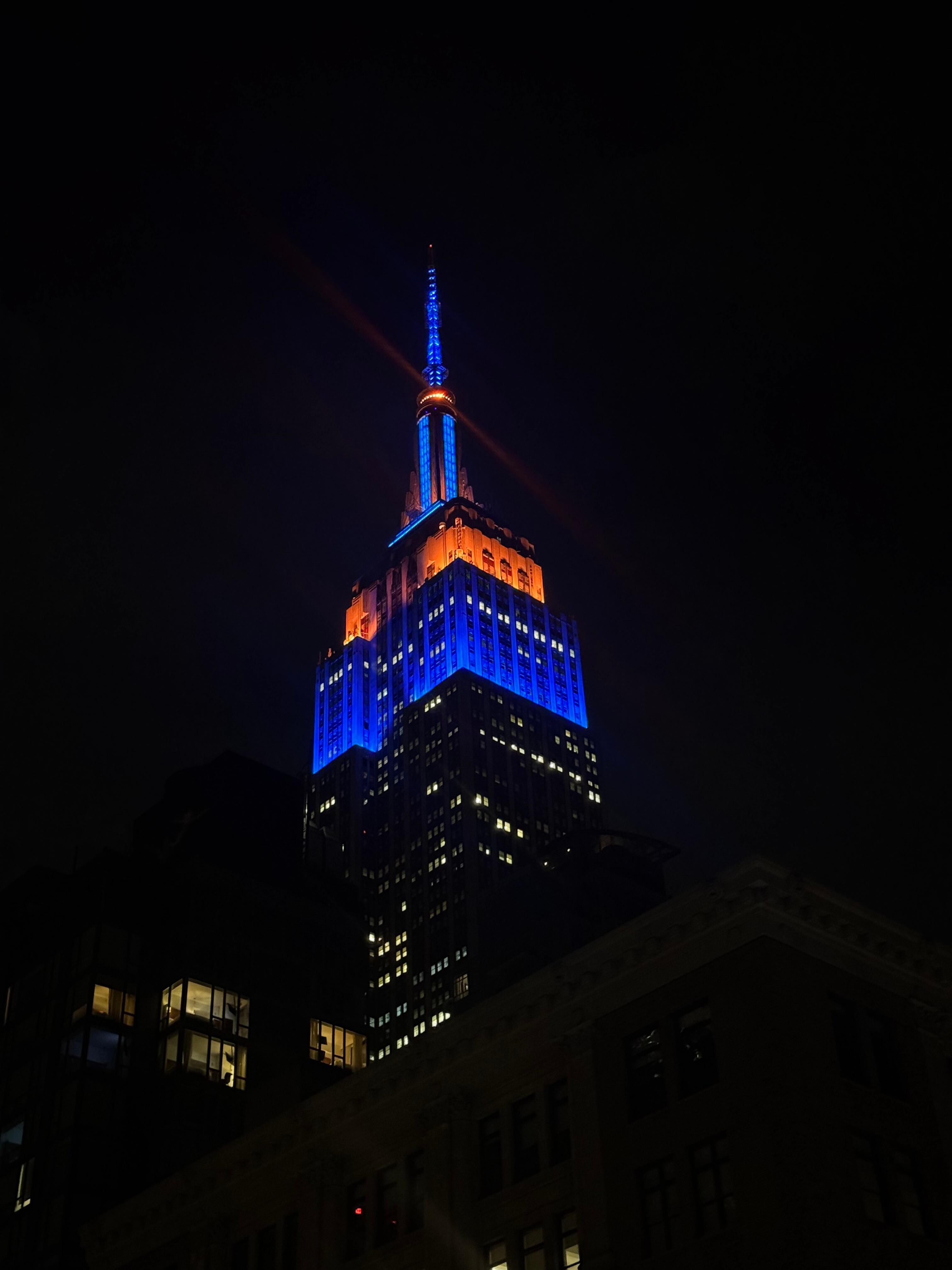 Empire State Building at night! 