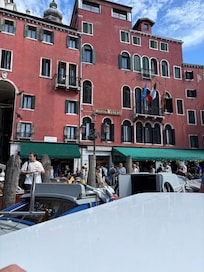 Outside appearance is very nice and near the boats.