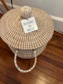 I liked having these blankets for the furniture.