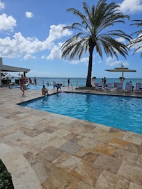 View of the pool