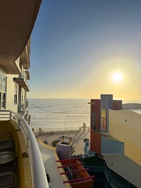 Balcony view in the morning