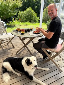 Faut pas avoir peur de leurs chiens ils sont bien gentil