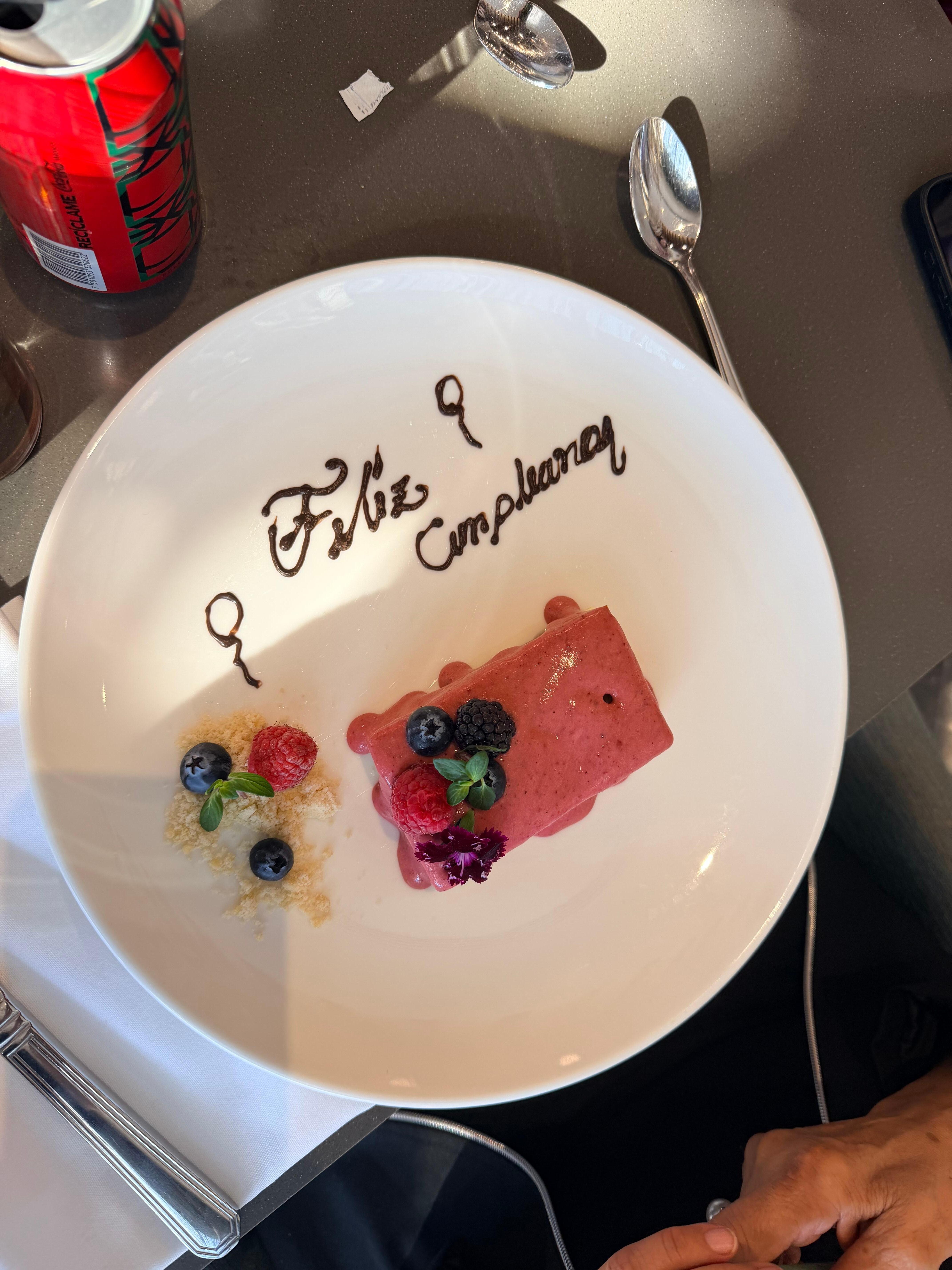 Detalle por parte del restaurante Distrito Regio 