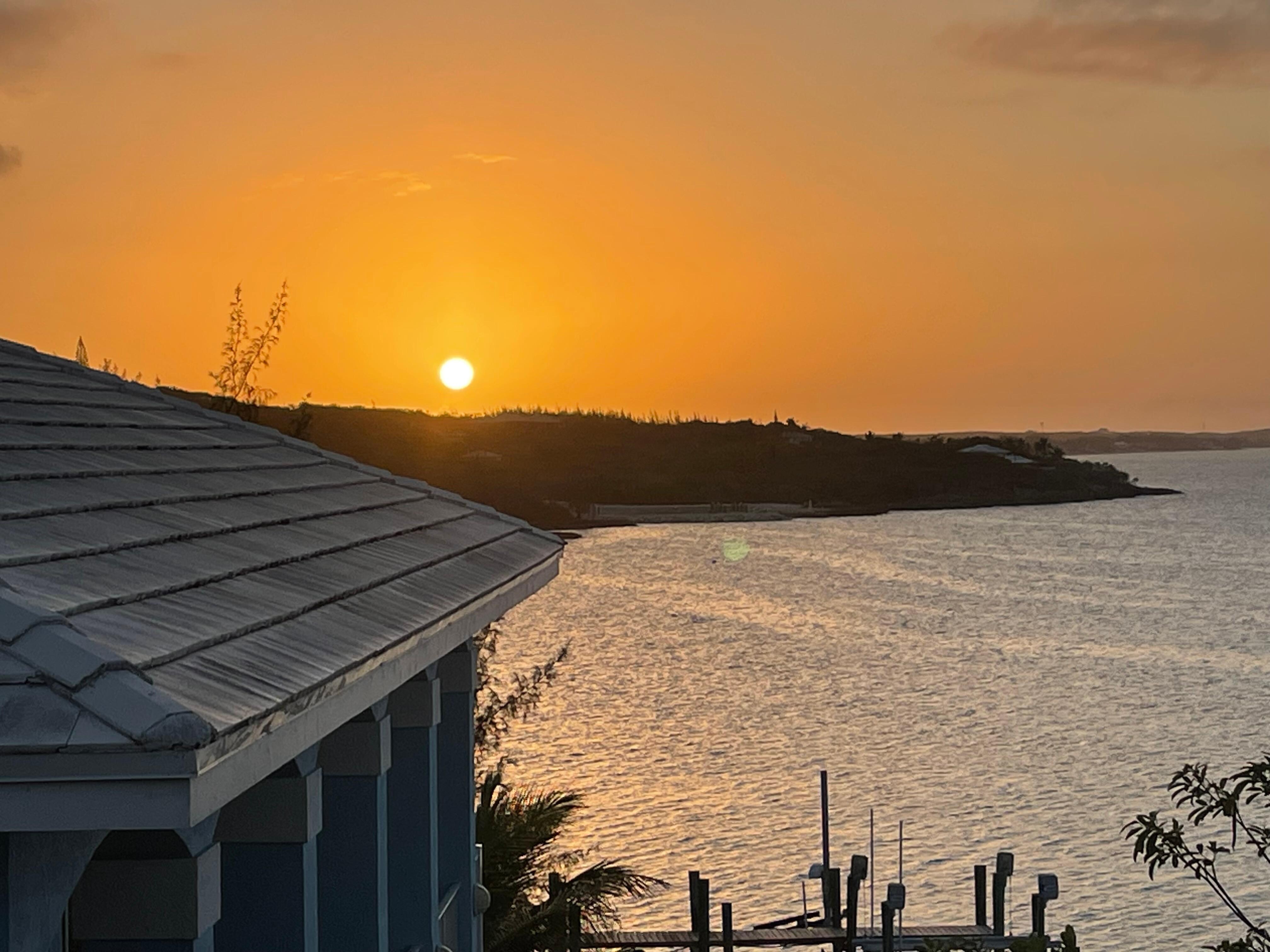 Sunset from condo