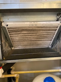 Filthy furnace filter