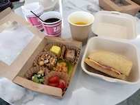 朝食はシンプルですが、満足できる美味しさでした。