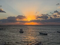 Sunrise from the second floor