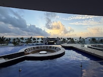 Main entrance seating area