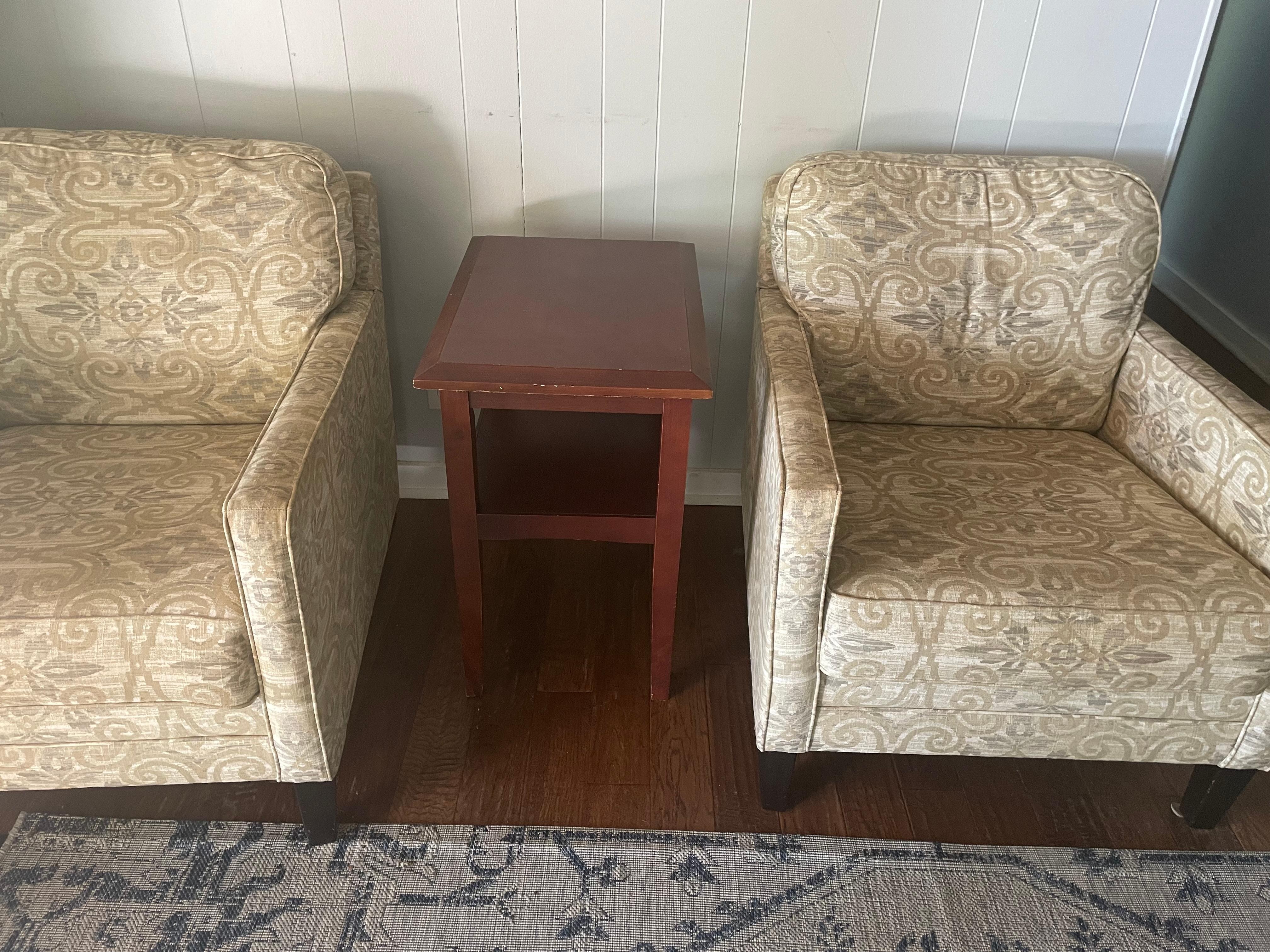 Not the furniture shown in the listing