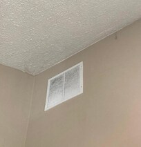 Cobwebs and very dusty vent covers. We stayed in mid-June so this was definitely there before the busy season began.