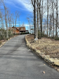 Arrival at the front drive