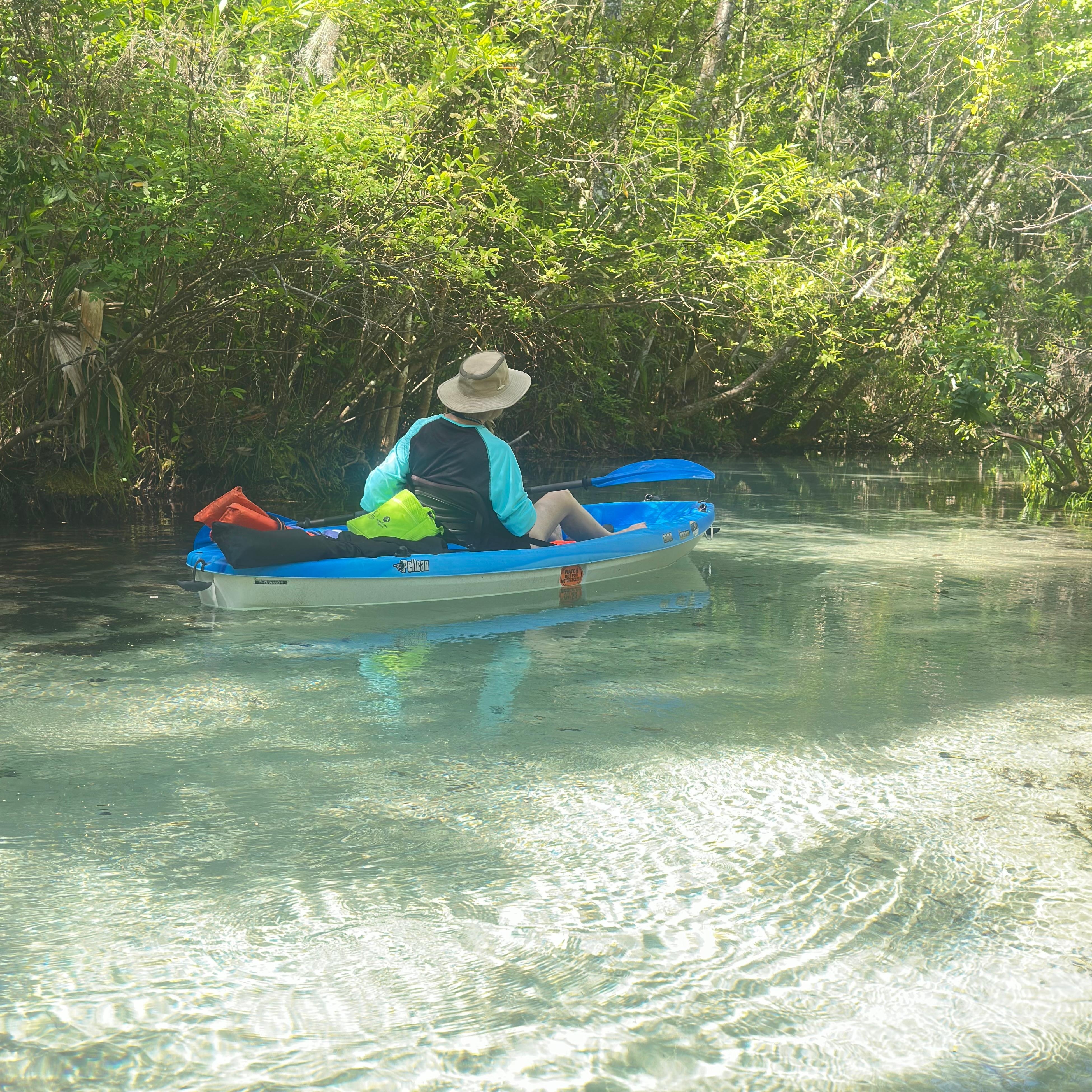 Indian creek connected to the Rainbow River 