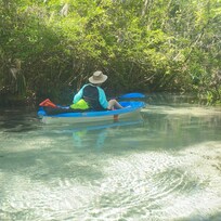 Indian creek connected to the Rainbow River