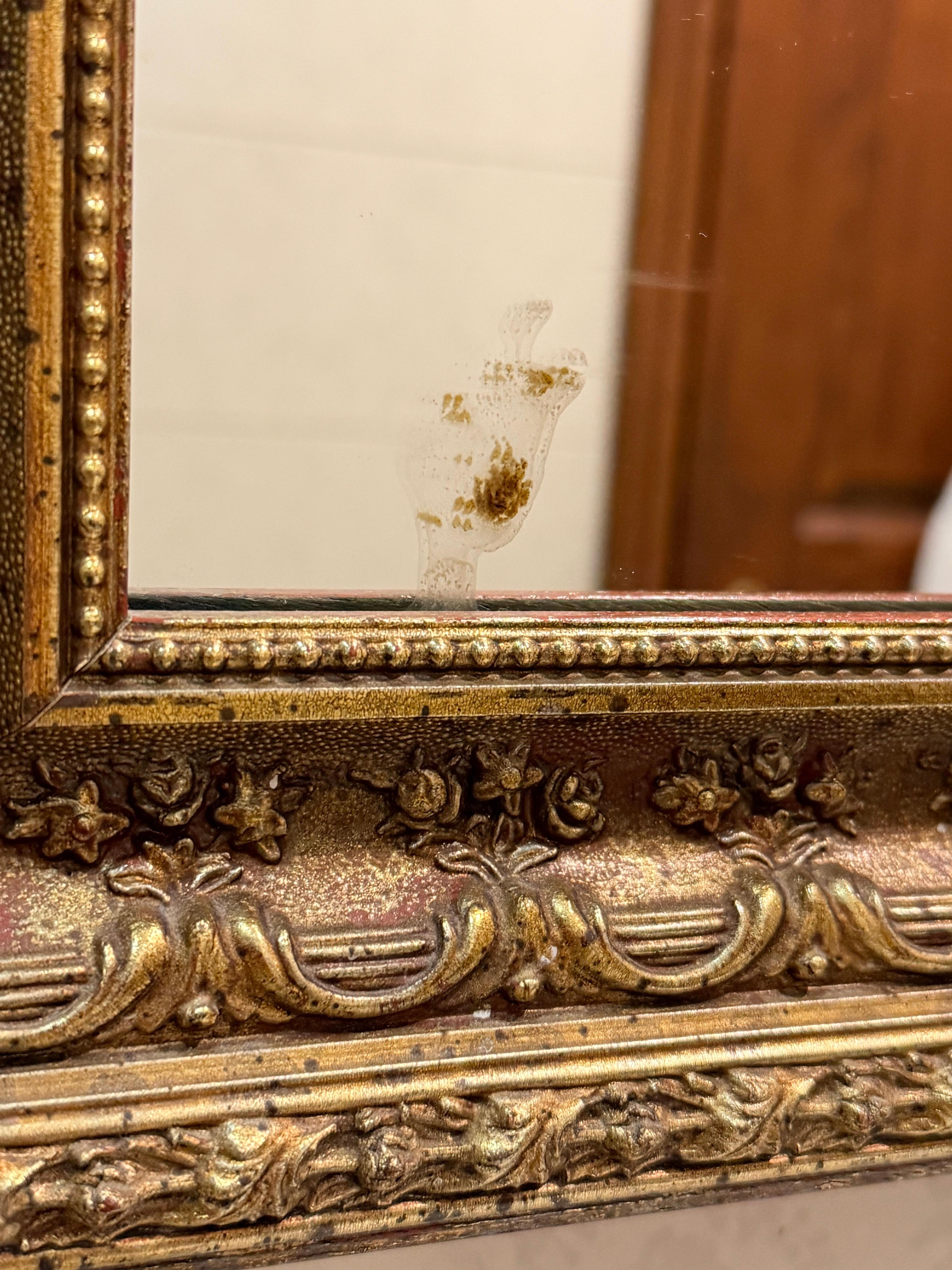 Not sure about this crust on the mirror