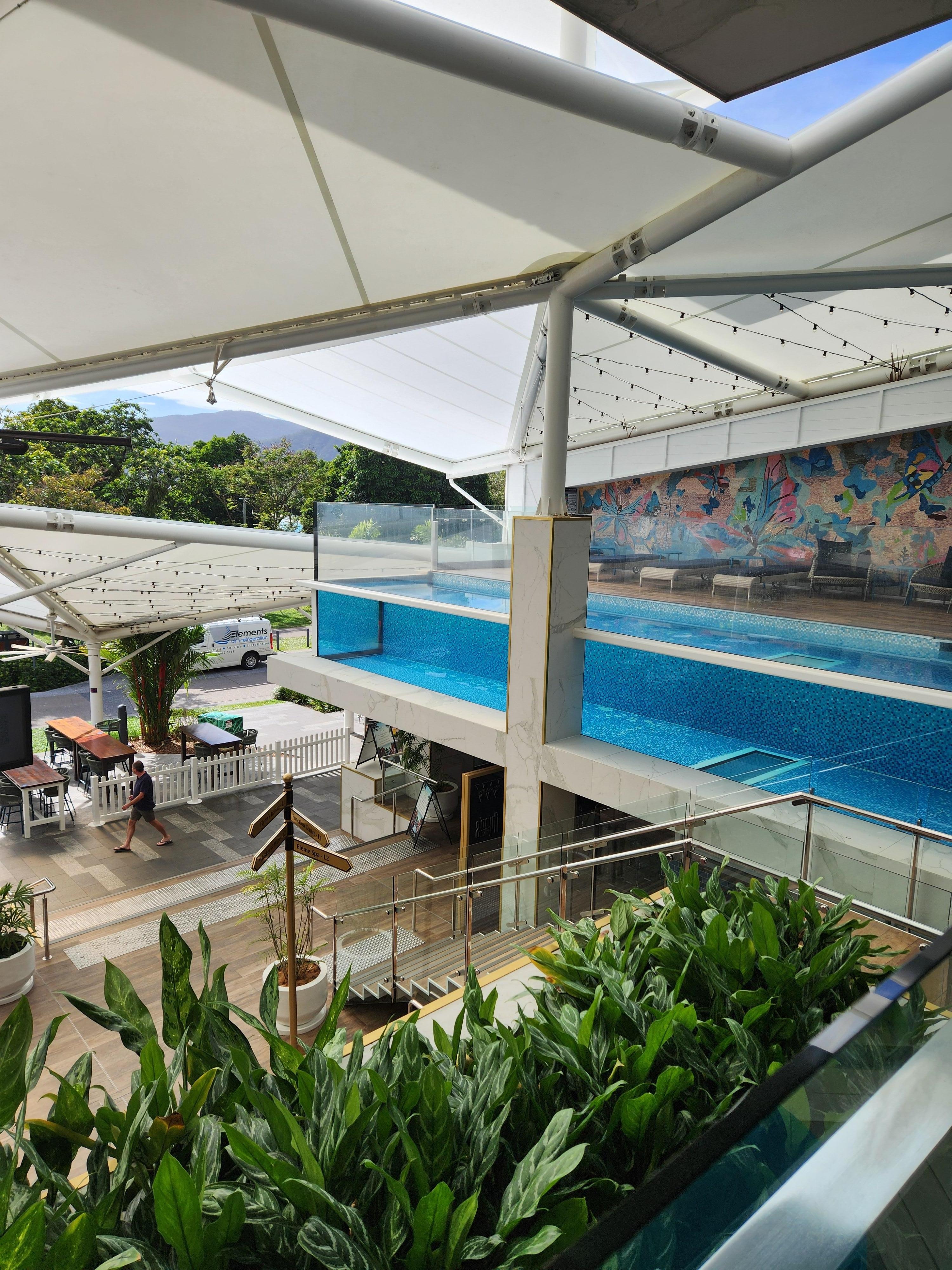 Outdoor entertainment area