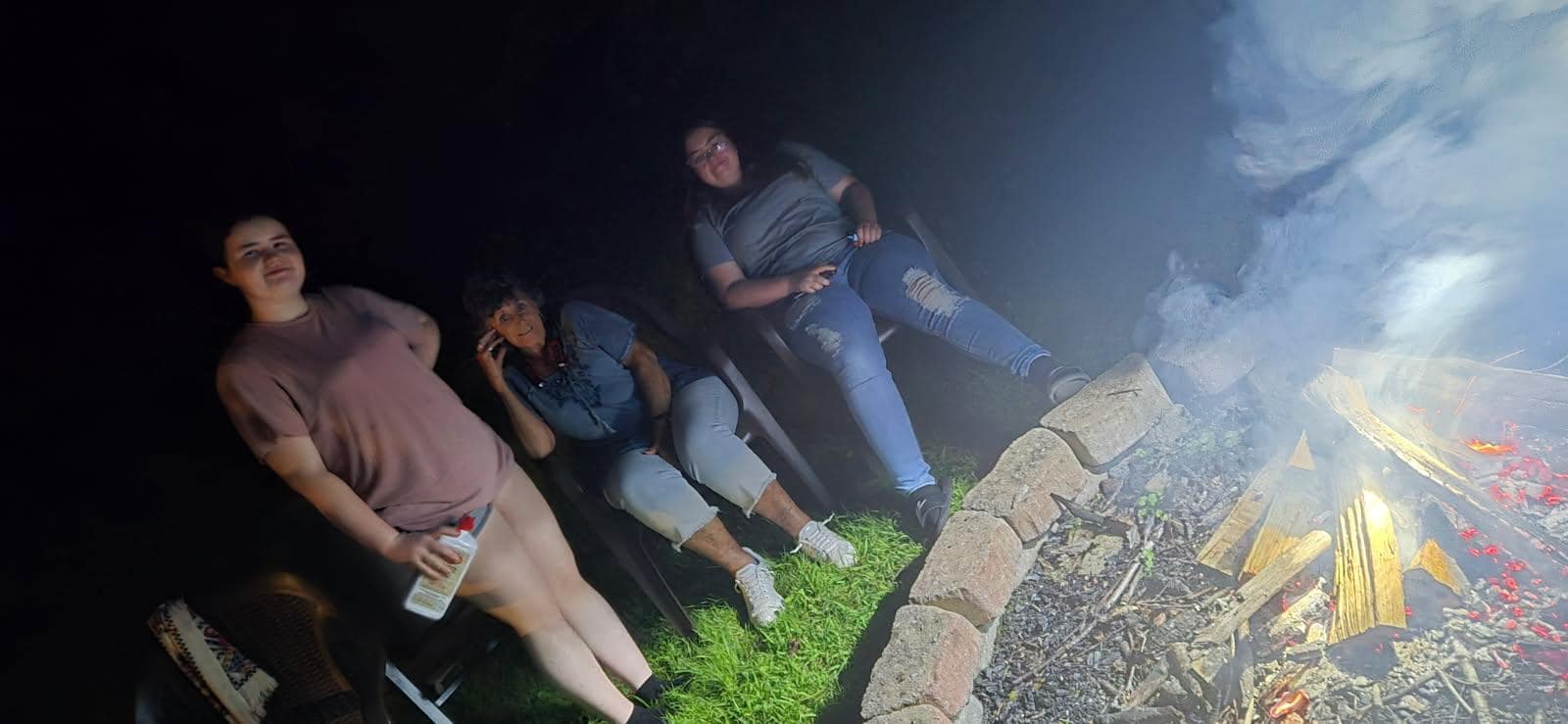 The fire pit was great. 