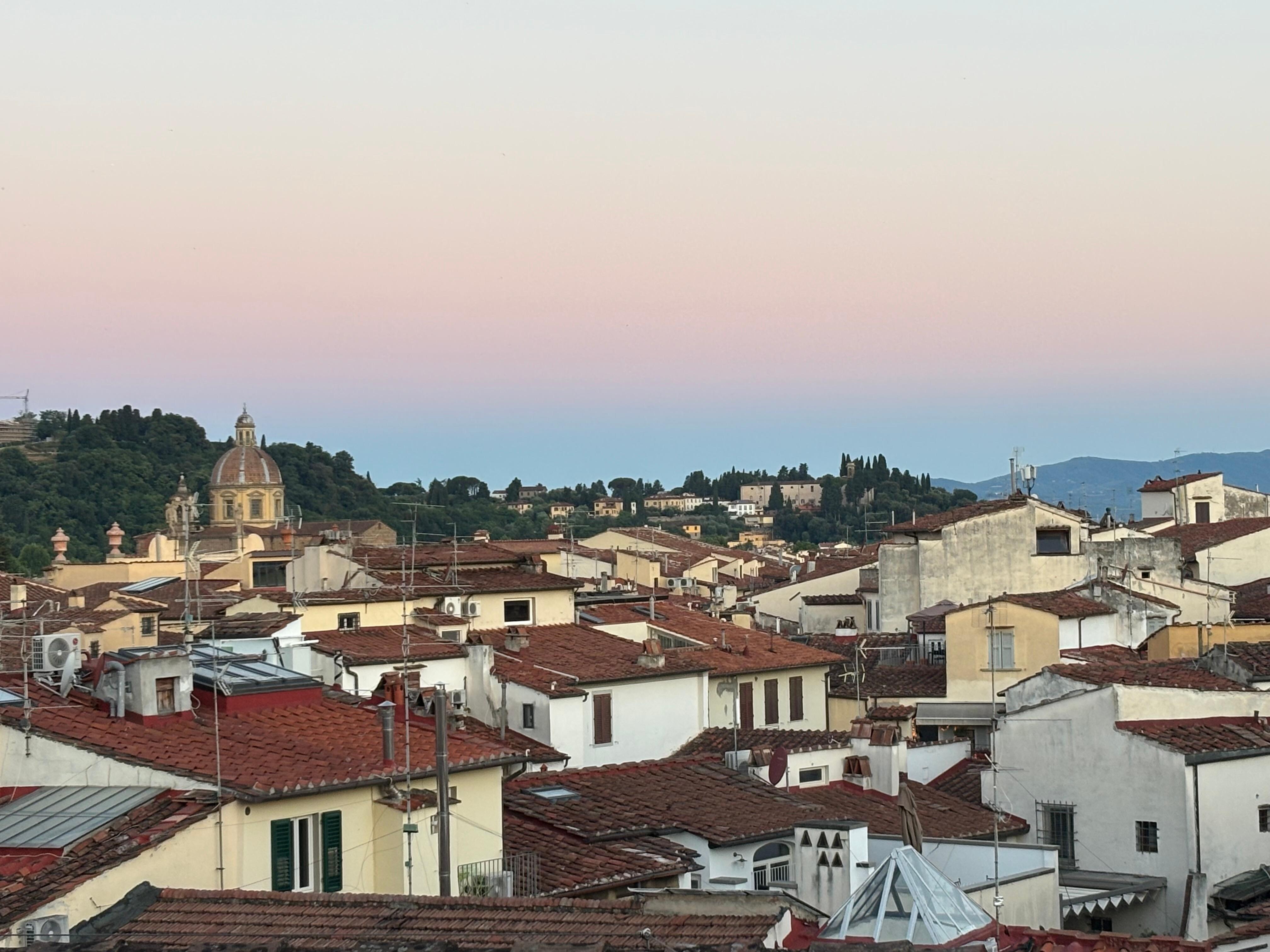 View from bedroom window