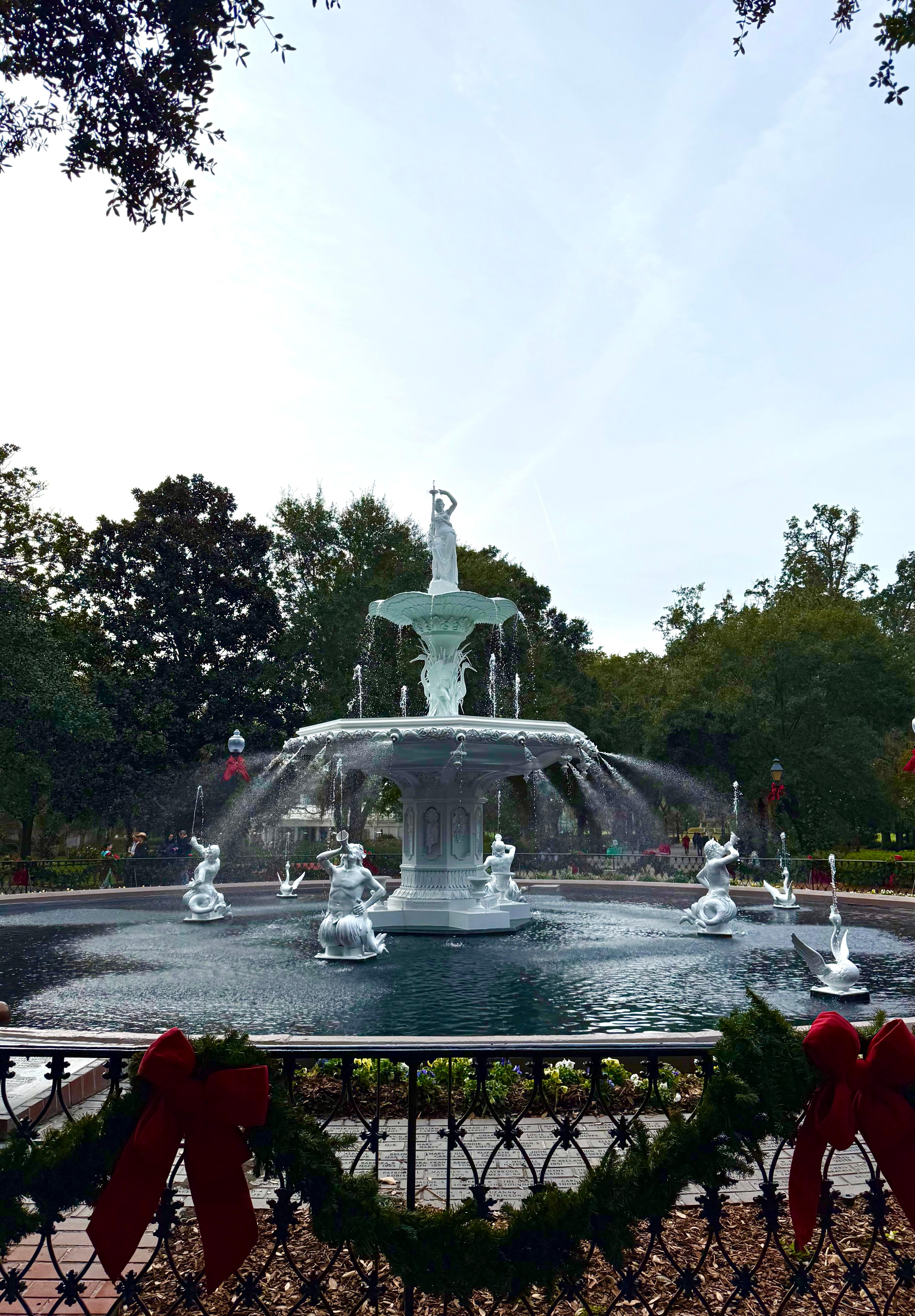Forsyth Park fountain 