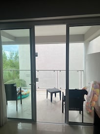 Our first suite not the best view but they did move us.