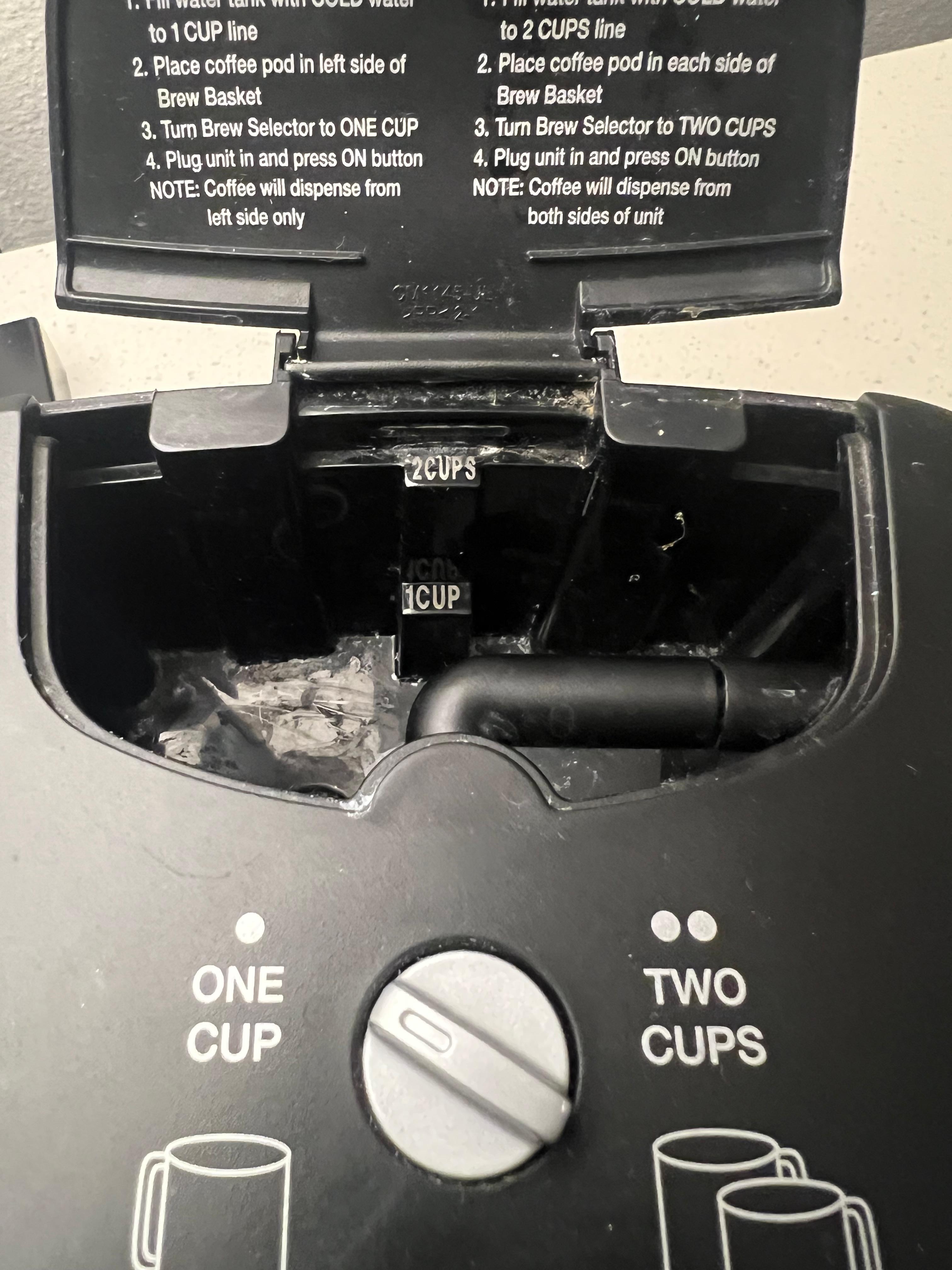 Filthy coffee maker 
