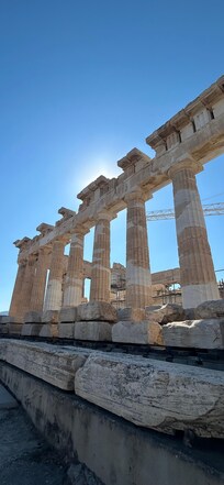 The Parthenon in the morning - West gate 20 minute walk.
