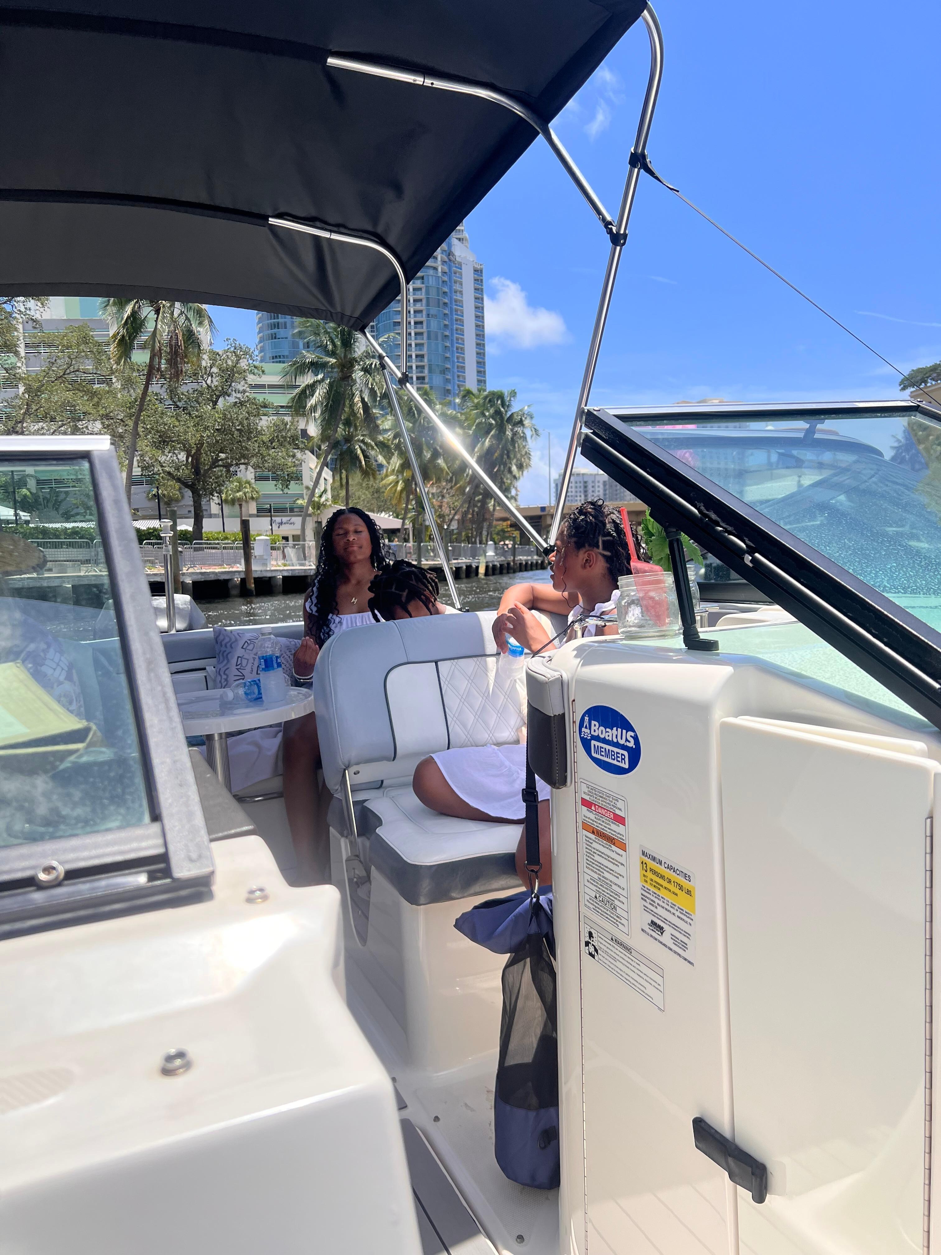 Family first boat experience! 