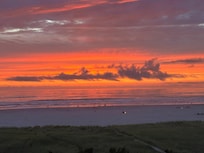 Sunset from the porch.