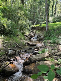 Stream by the house