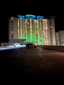 View from top of parking garage