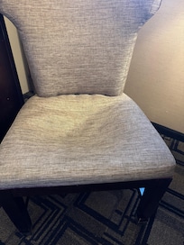 Both chairs were this bad
