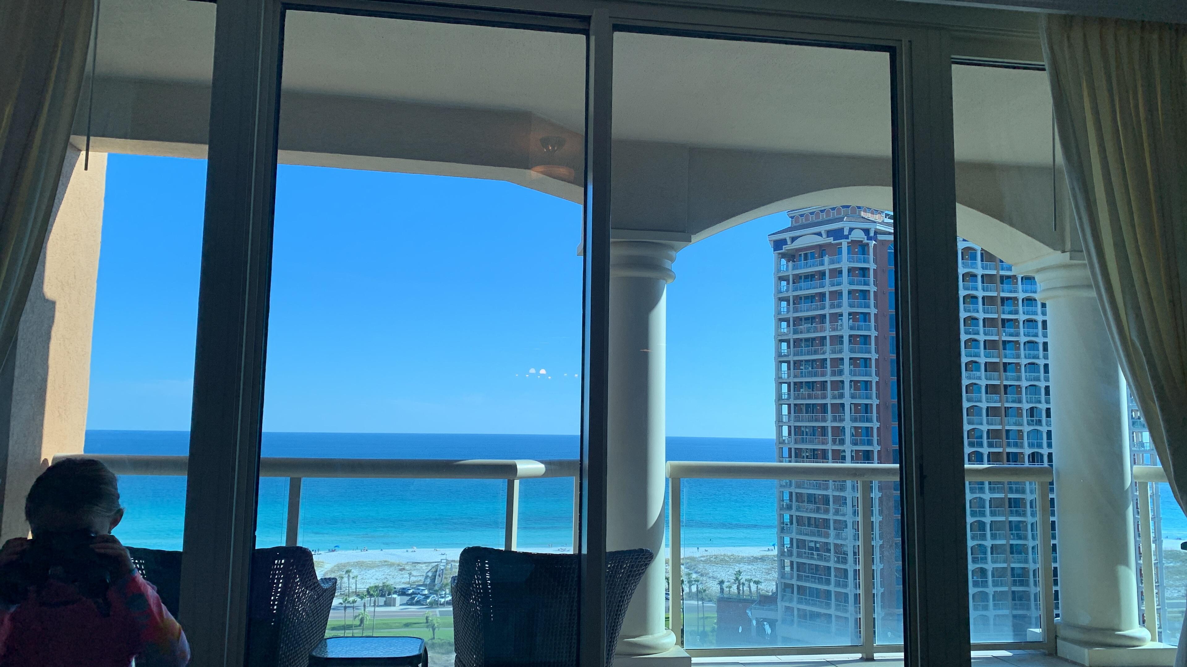 View from inside the room. Absolutely spectacular! 