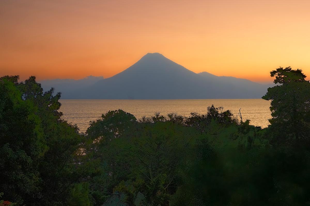 View from the terrace of our room, "Leon".