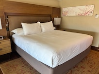 King bed, but the pillows were too soft and uncomfortable.