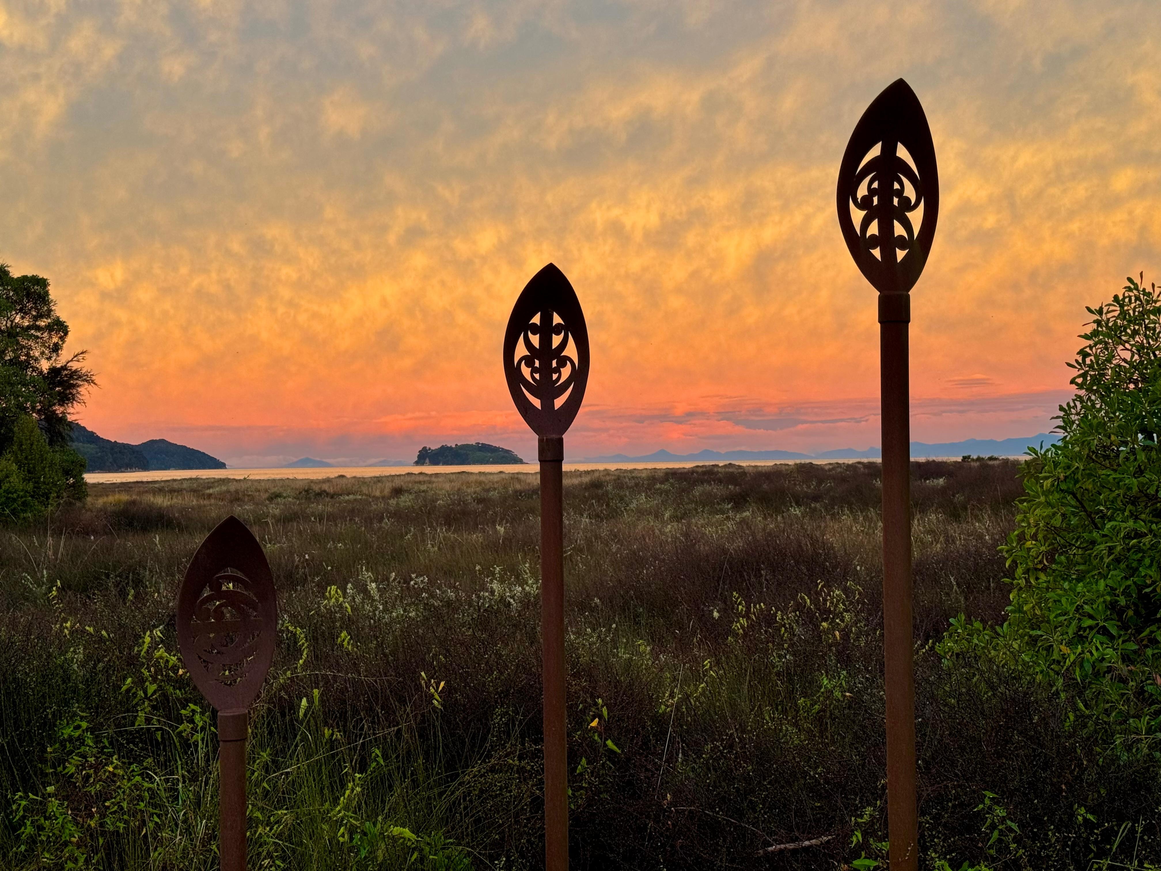 Start of Abel Tasman Track