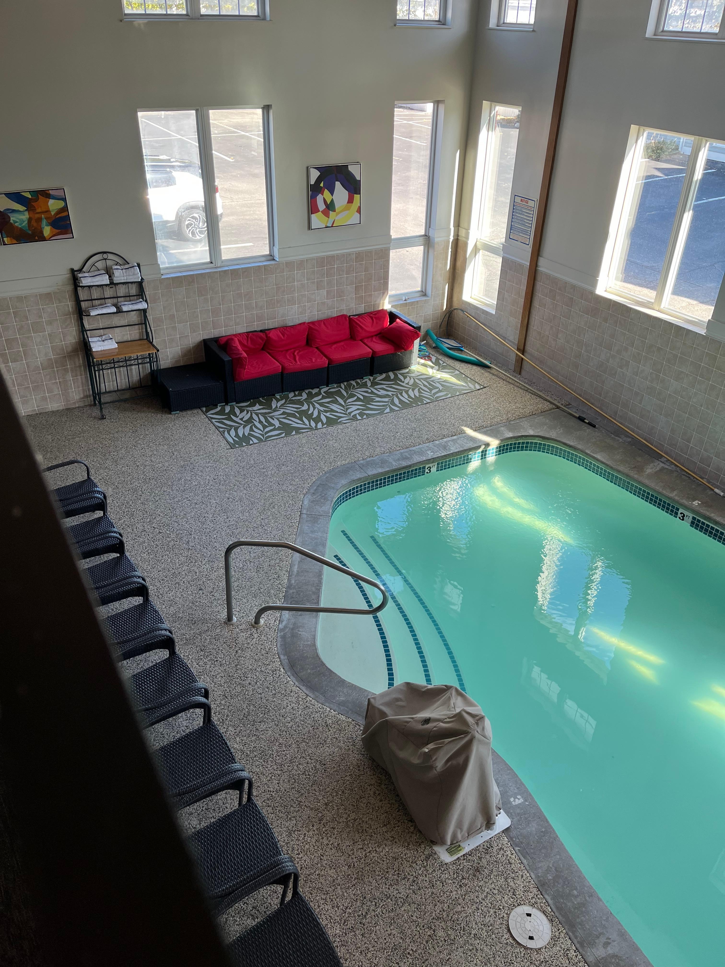 The view from our room