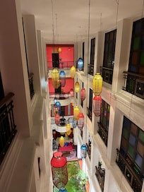 Atrium - bedroom windows